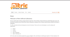 Desktop Screenshot of nitric.co.za